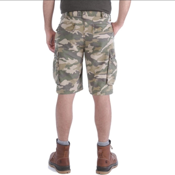 Carhartt Rugged Camo Cargo Relaxed Fit Shorts - Picture 6 of 7